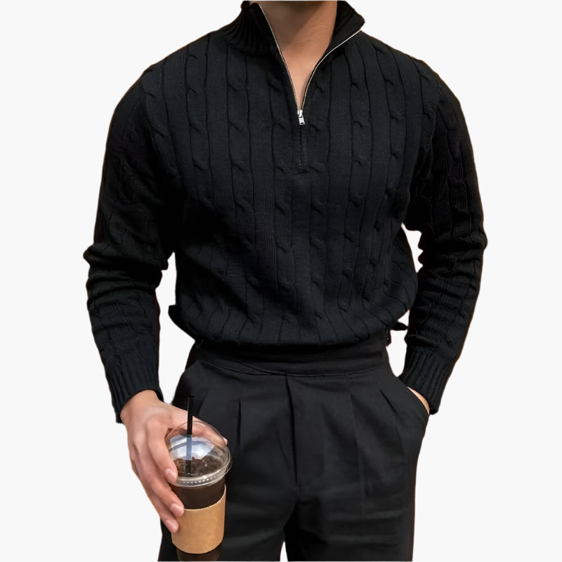 Half Zip Sweater