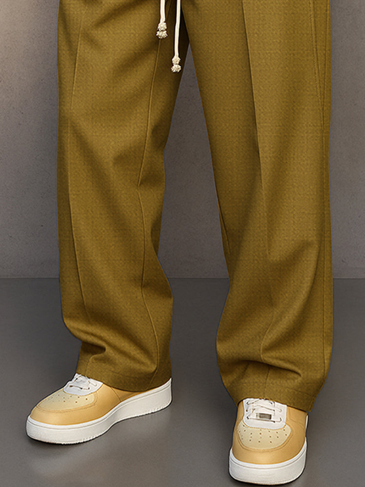 COOFANDY Men's Comfy Urban Drawstring Pants Casual Elastic Waist