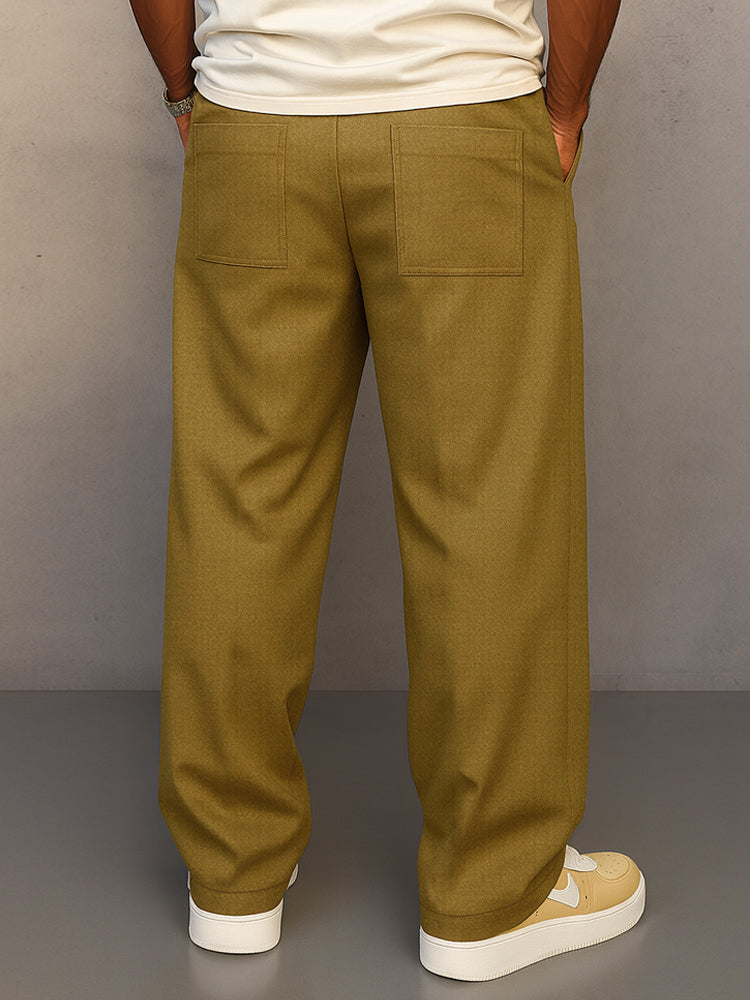COOFANDY Men's Comfy Urban Drawstring Pants Casual Elastic Waist