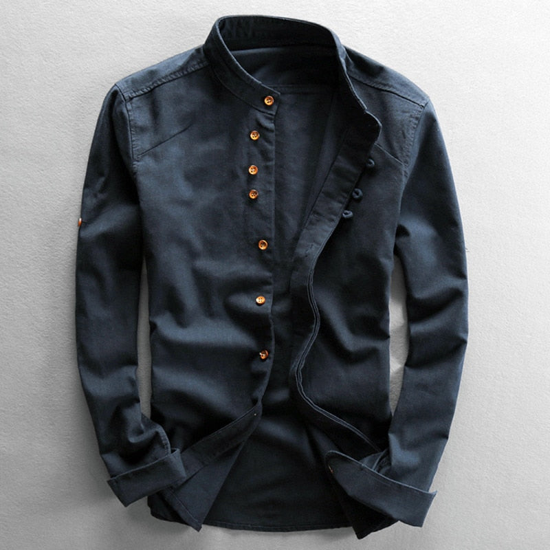 Men's "Kata" Japanese-Style Shirt